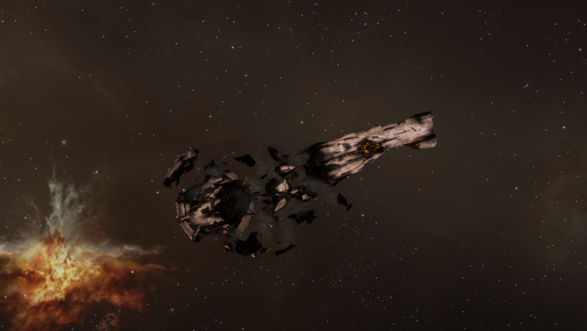 Dark Blood Titan Wreck Wallpaper 446 Free EvE Online Wallpapers 